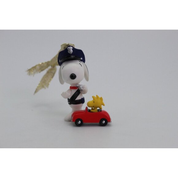 Hallmark Keepsake 2014 Snoopy & Woodstock Ornament • Traffic Patrol • Peanuts Ch - Picture 4 of 8